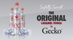 The original Caramel Vodka by Gecko print ad